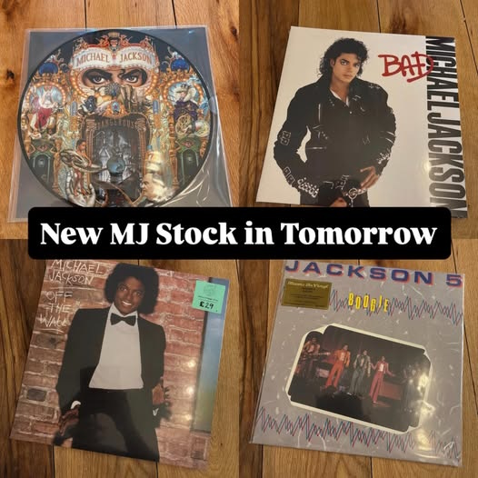 click to see larger image new michael jackson stock